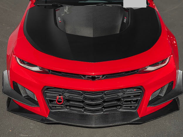 2017-UP CAMARO ZL1 1LE FRONT AIR DUCT BEZELS & CANARDS DIVE PLANES